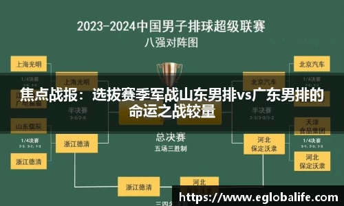 焦点战报：选拔赛季军战山东男排vs广东男排的命运之战较量