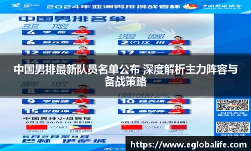 中国男排最新队员名单公布 深度解析主力阵容与备战策略