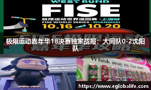 极限运动嘉年华18决赛独家战报：大同队0-2沈阳队
