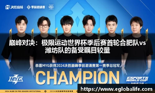 巅峰对决：极限运动世界杯季后赛首轮合肥队vs潍坊队的备受瞩目较量